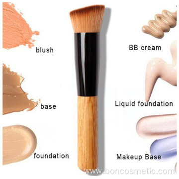 1pcs angled foundation blush flat makeup brush